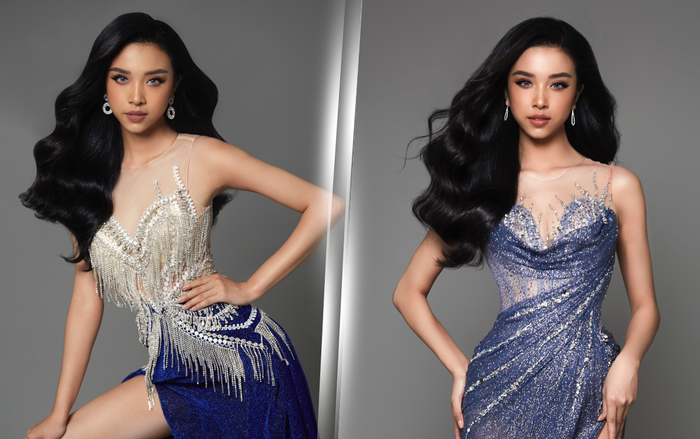 Thúy An đẹp mê mẩn trong 2 thiết kế dạ hội cầu kỳ cho đêm Chung kết Miss Intercontinental 2019 Ảnh 2