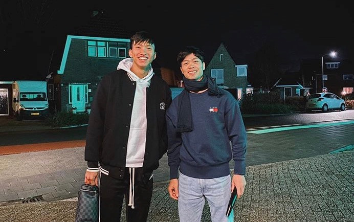 Đoàn Văn Hậu và Công Phượng gặp nhau ở Hà Lan Ảnh 2