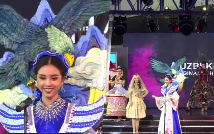 Diện National Costume đẹp mắt, á hậu Thúy An vắng mặt trong Top 20 Hoa hậu Liên lục địa 2019 Ảnh 2