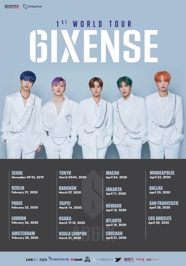 Bạn đã sẵn sàng với World Tour đầu tiên của AB6IX?