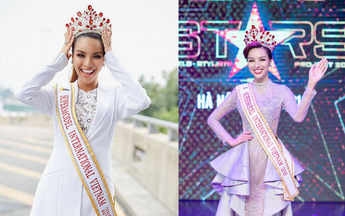 Siêu mẫu Khả Trang xuất hiện với vai trò giám khảo tại chung kết Miss University NHG 2020 Ảnh 2