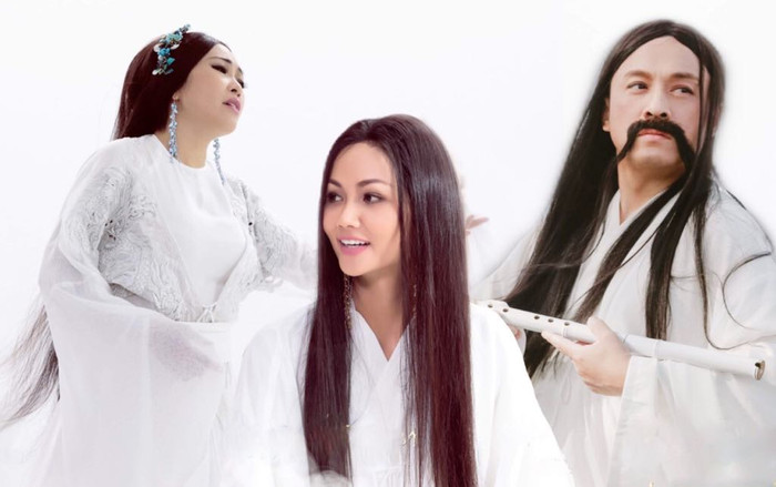 Lam Trường hoá ông lão, H'Hen Niê tóc dài đẹp dịu dàng trong dự án của Phương Thanh Ảnh 2