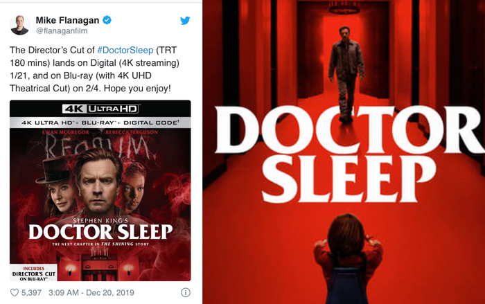 Doctor Sleep phiên bản dài 3 tiếng sẽ ra mắt vào đầu năm 2020! Ảnh 2