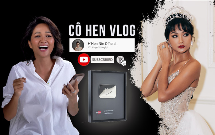 Mới đăng 19 video, H'Hen Niê nhận ngay nút bạc Youtube: Vlog hoa hậu hot nhất đây rồi! Ảnh 2