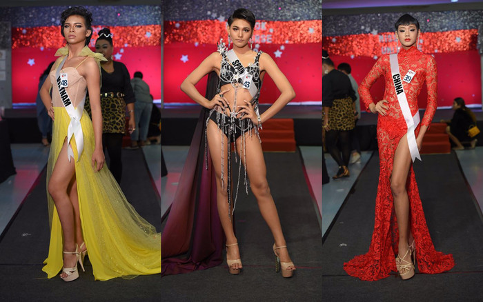 Fan phát cuồng với cô gái có mái tóc tém giống H'Hen Niê ở Hoa hậu chuyển giới Thái Lan Ảnh 2