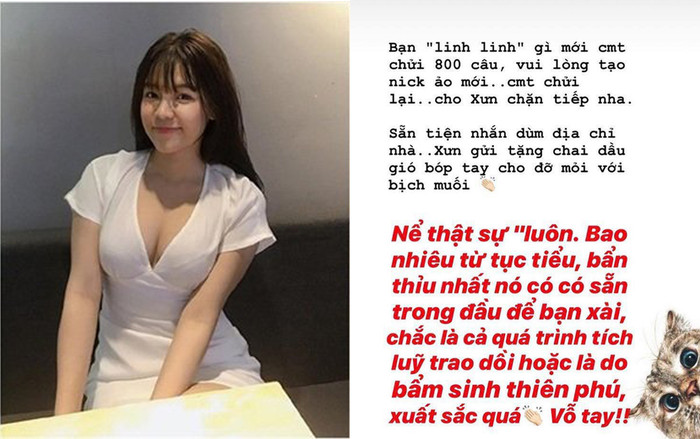 Bạn gái Đặng Văn Lâm đáp trả 'gay gắt', thẳng thừng 'tuyên chiến' anti-fan khi bị xúc phạm bằng từ ngữ tục tĩu Ảnh 2