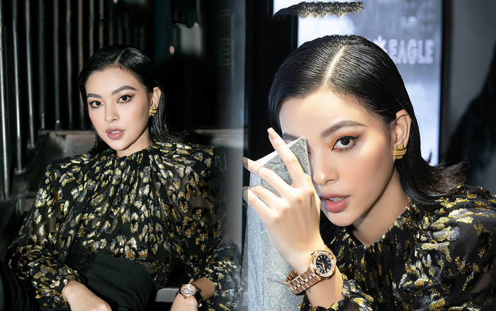 Chọn style phi giới tính, Tú Hảo vẫn hút chặt mọi ánh nhìn nhờ chiếc áo xuyên thấu mờ ảo Ảnh 2