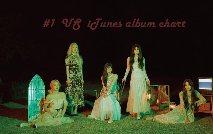 Red Velvet chính thức trở thành nhóm nhạc nữ Kpop đầu tiên trong lịch sử 3 lần đạt no.1 BXH album iTunes U.S trong 1 năm Ảnh 2