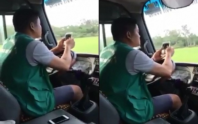 Xử phạt 700 nghìn đồng tài xế dùng khuỷu tay điều khiển ô tô để tranh thủ lướt điện thoại Ảnh 2