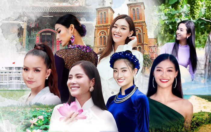 Quê hương Việt Nam 'muôn màu muôn vẻ' qua Video Intro của các hoa hậu tại đấu trường nhan sắc quốc tế Ảnh 2