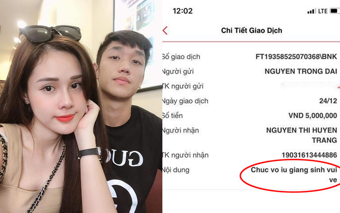 Đăng ảnh 'thả thính sương sương', bạn gái Trọng Đại khoe được người yêu 'tặng nóng' 5 triệu dịp Noel Ảnh 2