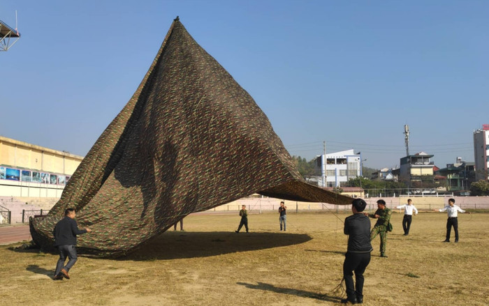 Cận cảnh nơi diễn ra phiên xét xử công khai kéo dài 3 ngày vụ nữ sinh giao gà bị sát hại chấn động Điện Biên Ảnh 2