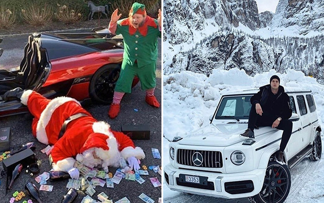 Hội Rich Kids khoe hàng núi quà, ăn chơi xa xỉ dịp cuối năm gây 'náo loạn' Instagram Ảnh 2