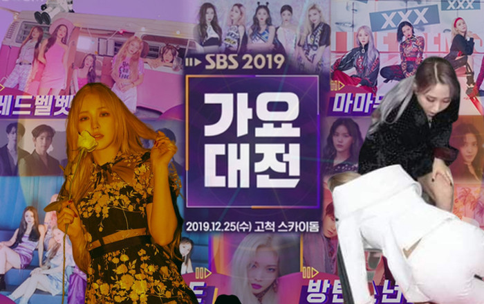SBS Gayo Daejeon 2019: Wendy chấn thương, Solar té ngã ở thảm đỏ, nhiều thần tượng suýt ngã vì sân khấu trơn trượt Ảnh 2