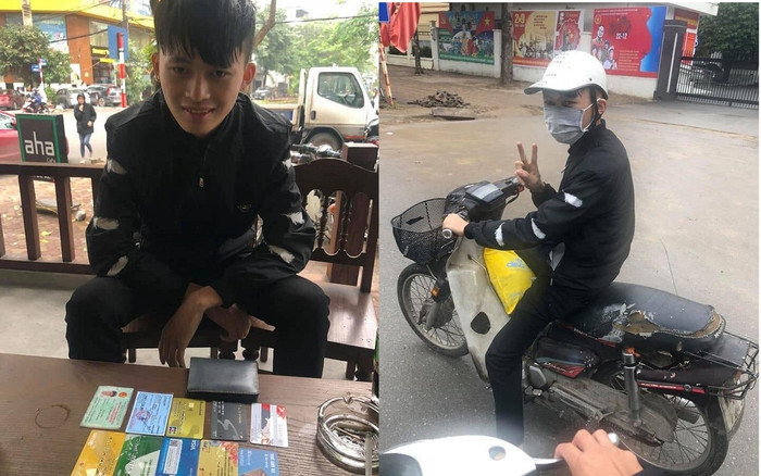 Chuyện ấm lòng cuối năm 2019: Chàng shipper 10X bất chấp mưa rét đứng đợi người đánh rơi ví tiền đến nhận lại nhưng quyết không lấy quà cảm ơn Ảnh 2