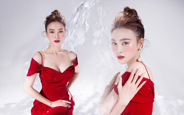 Ninh Dương Lan Ngọc khoe vai trần hờ hững, nhan sắc thăng hạng rõ rệt trong bộ ảnh mừng năm mới Ảnh 2