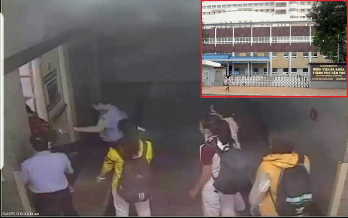 Nữ sinh viên trường Y tố bảo vệ BV đa khoa TP Cần Thơ hành hung, nhốt trong phòng Ảnh 2