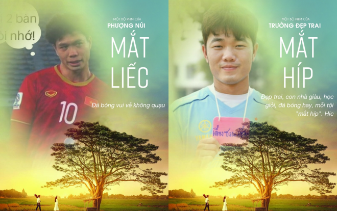 Cười ra nước mắt với loạt ảnh chế 'Mắt Biếc' của Công Phượng, Xuân Trường và dàn sao HAGL Ảnh 2