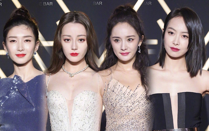 Địch Lệ Nhiệt Ba xinh áp đảo Dương Mịch, Tống Thiến trên thảm đỏ 'Tinh Quang Đại Thưởng 2019' Ảnh 2