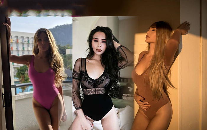 Xuất hiện 'bản sao' Kim Kardashian ở Miss I'nt Queen 2020, vòng 1 và vòng 3 xấp xỉ cả mét Ảnh 2