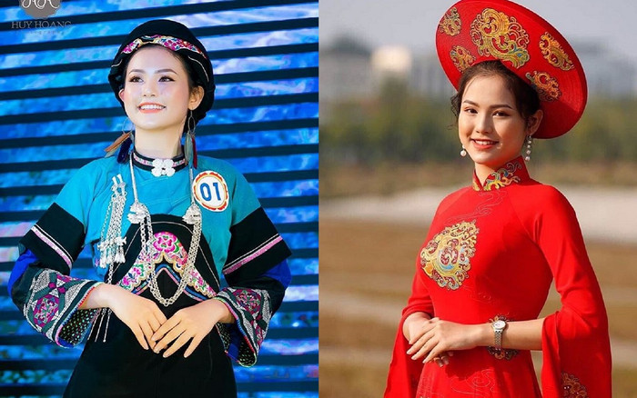 Cận cảnh nhan sắc nữ sinh 17 tuổi đăng quang Hoa khôi 'Thanh niên Lào Cai tài năng, thanh lịch' Ảnh 2