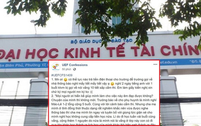 Nhà trường gọi điện thông báo số tiết nghỉ học kèm lời 'dọa' cấm thi cho phụ huynh khiến Sinh viên bức xúc Ảnh 2