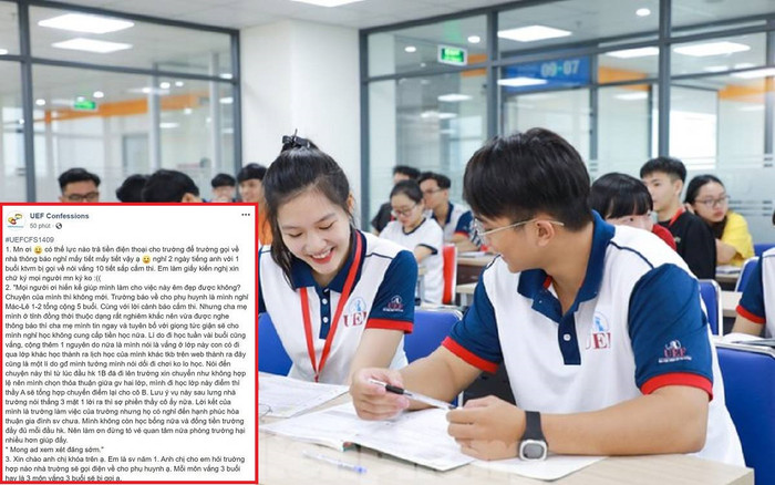 ĐH Kinh tế - Tài chính TP.HCM phủ nhận thông tin 'dọa' cấm thi sinh viên khi gọi điện cho phụ huynh Ảnh 2
