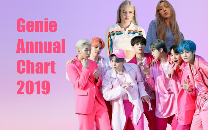 Genie công bố BXH thường niên năm 2019: Boy With Luv của BTS chính thức trở thành ca khúc trụ vững #1 lâu nhất năm Ảnh 2