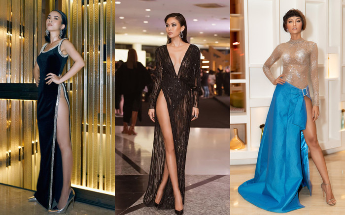 Những chiếc váy xẻ đùi táo bạo nhất trên thảm đỏ Vbiz 2019, hai bộ cuối ít ai dám mặc Ảnh 2