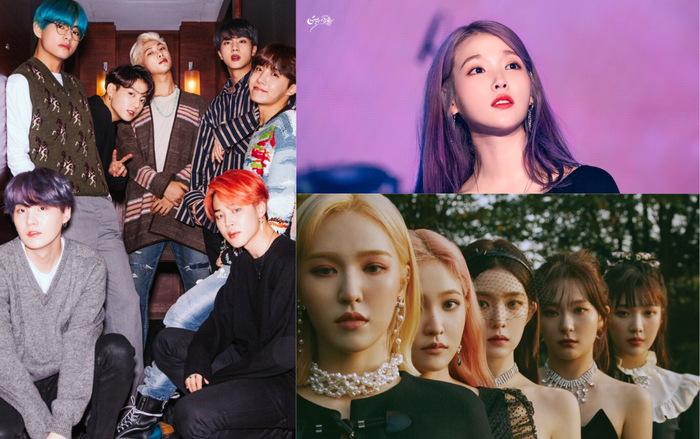 BTS, IU và Red Velvet là những nghệ sĩ giành top 5 trong bảng xếp hạng cuối năm của Gaon Ảnh 2