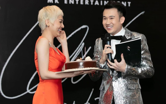 Bảo Anh nhuộm tóc trắng khiến fan sửng sốt Ảnh 2