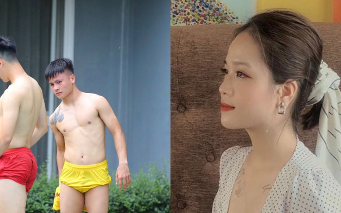 Quang Hải để lộ hình xăm ở vị trí giống người yêu mới Ảnh 2