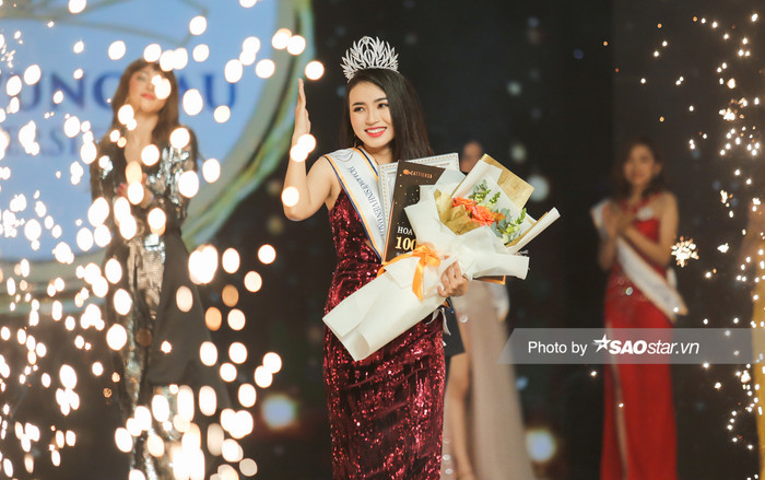 Vượt qua tự ti về ngoại hình, Cao Kiều Tiên đăng quang Hoa khôi chung kết Miss University NHG 2020 Trường Đại học Bà Rịa - Vũng Tàu Ảnh 2