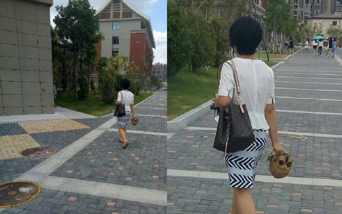 Nữ giảng viên trường Y ung dung xách…đầu lâu đi trong sân trường khiến dân 'ngoại đạo' kinh hồn bạt vía Ảnh 2