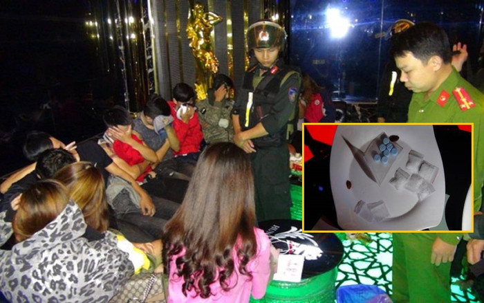 Phát hiện 50 'nam thanh nữ tú' đang 'phê' ma túy trong quán karaoke Ảnh 2