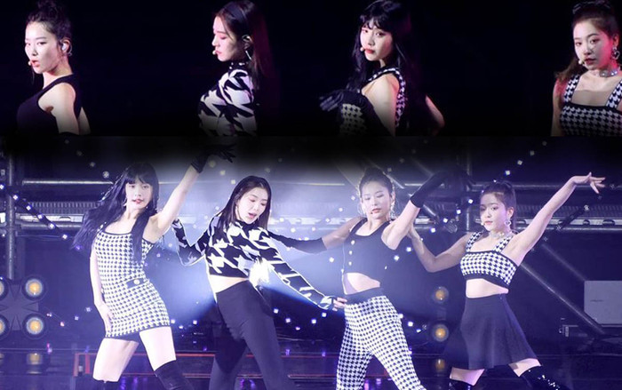 Red Velvet lần đầu biểu diễn Psycho với đội hình 4 thành viên sau sự cố của Wendy Ảnh 2