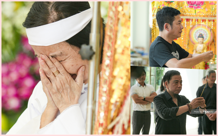 Vợ NSƯT Nguyễn Chánh Tín khóc nghẹn, đông đảo nghệ sĩ xót xa đưa tiễn Ảnh 2