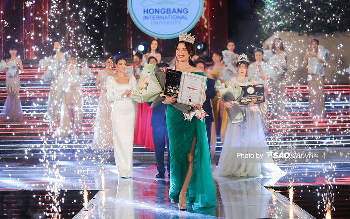 Lê Thanh Hà Vi - Tân Hoa khôi ĐH Quốc tế Hồng Bàng: 'Trước đêm chung kết, mình không may gặp tai nạn…' Ảnh 2