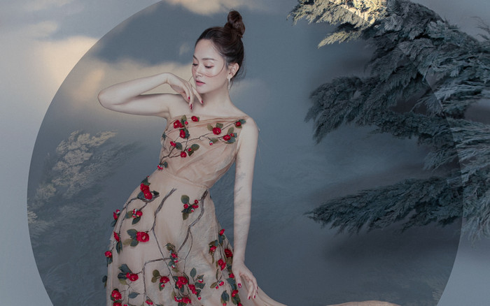 Mới đầu năm, Lan Phương đã 'gây mê liều cao' vì đẹp như tiên nữ bước ra từ khung tranh Ảnh 2