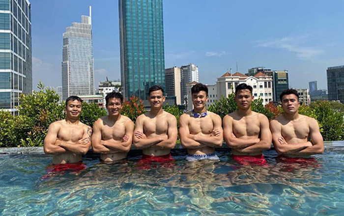 Cầu thủ Việt và những lần đọ dáng 'cực gắt' khiến dân tình trầm trồ Ảnh 2