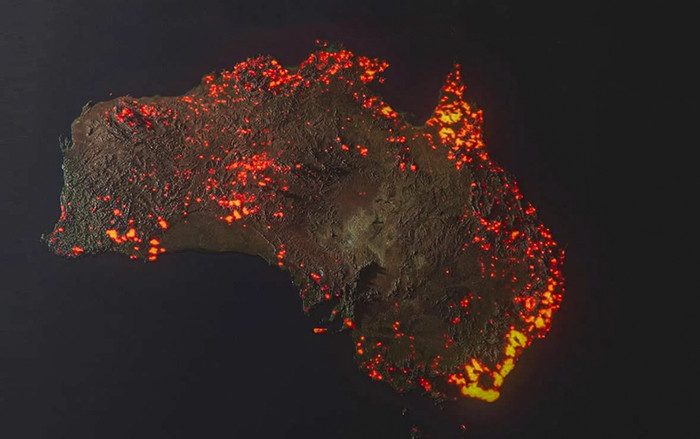 Sự thật về bức ảnh cháy rừng ở Úc đang được cư dân mạng chia sẻ trên mạng xã hội Ảnh 2