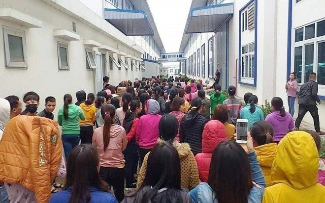 Công ty thưởng Tết quá thấp, hơn 1.000 công nhân nghỉ việc tập thể Ảnh 2