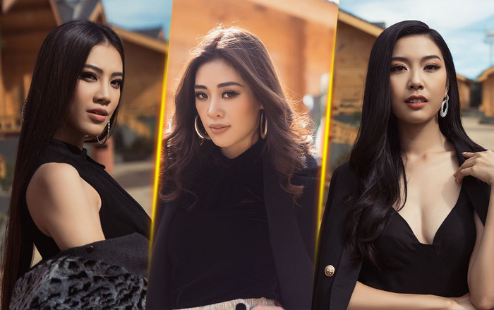 Thúy Vân đẹp kiều diễm, Khánh Vân - Kim Duyên sắc lạnh, pose dáng 'chuẩn' thần thái Ảnh 2