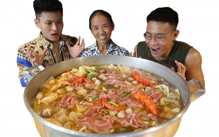 Có cả chục video lẩu siêu to, khổng lồ nhưng Bà Tân chưa từng nấu món này đúng cách Ảnh 2