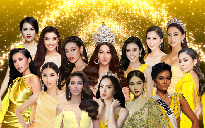 Hoa hậu Việt cùng tuổi: Hương Giang - Đặng Thu Thảo đẹp 'tuyệt trần', bộ 3 Tú - Khuê - Thùy 'mặn mà' cá tính Ảnh 2
