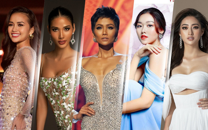 Hoàng Thùy - Lương Thùy Linh - Tường San - Ngọc Châu tranh vé vào Top 25 Timeless Beauty 2019 Ảnh 2