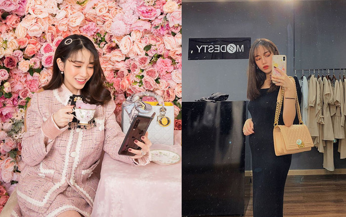 Ái nữ Minh Nhựa thể hiện đẳng cấp rich kid khi mang bầu vẫn 'đam mê' khoe loạt túi xách hàng hiệu đắt đỏ Ảnh 2