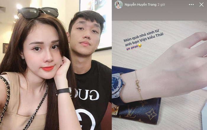 Từ Thái Lan trở về, Trọng Đại khiến hội chị em 'ăn bánh gato' khi vẫn không quên mua quà cho bạn gái Ảnh 2