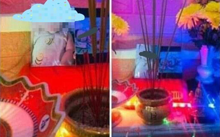 Bị 'bom hàng', chủ shop online lấy hình con của khách để lên bàn thờ khiến cộng đồng mạng phẫn nộ Ảnh 2