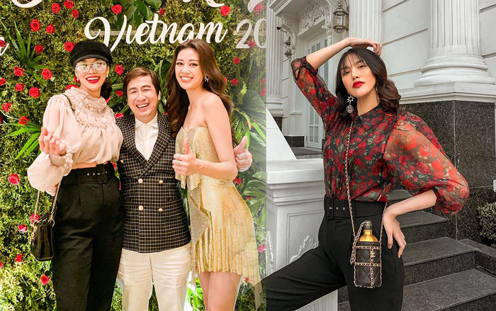 Tiết kiệm như Lan Khuê: Chỉ với 1 chiếc quần cạp cao, 'cân đẹp' từ streetstyle đến thảm đỏ Ảnh 2